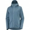 Salomon Comet 2L WP Jacket Women mallard blue 1 Salomon Comet 2L WP Jacket Women mallard blue -Deals Rain jackets Women Store salomon comet 2l wp jacket women mallard blue 1