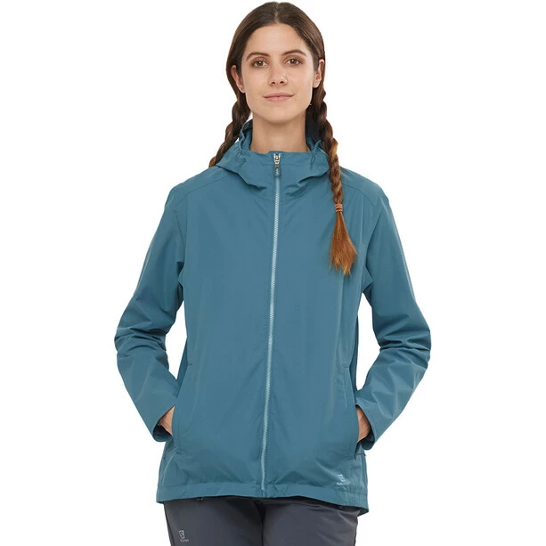 Salomon Comet 2L WP Jacket Women mallard blue 4 Salomon Comet 2L WP Jacket Women mallard blue - Image 2