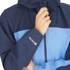 Salomon Outline GTX 2.5L Jacket Women mood indigo/provence -Deals Rain jackets Women Store salomon outline gtx 25l jacket women mood indigo provence 5