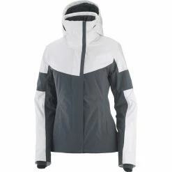 Salomon Speed Jacket Women white/ebony