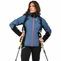 Schöffel Kreuzjoch Jacket Women daisy blue -Deals Rain jackets Women Store schoeffel kreuzjoch jacket women daisy blue 3