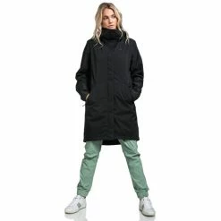 Schöffel Sardegna Parka Women black -Deals Rain jackets Women Store schoeffel sardegna parka women black 6