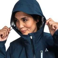 Schöffel Tegelberg 2,5l Jacket Women dress blues 8 Schöffel Tegelberg 2,5l Jacket Women dress blues -Deals Rain jackets Women Store schoeffel tegelberg 25l jacket women dress blues 3