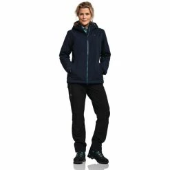 Schöffel Torspitze Jacket Women navy blazer -Deals Rain jackets Women Store schoeffel torspitze jacket women navy blazer 4