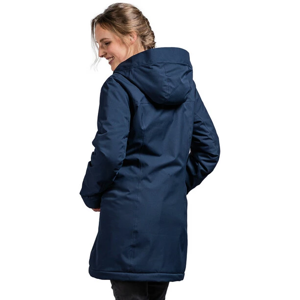 Tatonka Stir Hooded Coat Women dark navy 4 Tatonka Stir Hooded Coat Women dark navy - Image 2