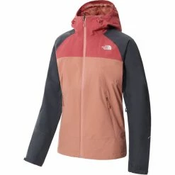 The North Face Stratos Jacket Women rose dawn/slate rose/vanadis grey