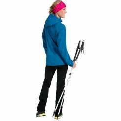 VAUDE Croz III 3L Jacket Women kingfisher uni -Deals Rain jackets Women Store vaude croz iii 3l jacket women kingfisher uni 4