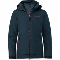 VAUDE Elope 3in1 Jacket Women dark sea uni