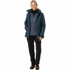 VAUDE Elope 3in1 Jacket Women dark sea uni 12 VAUDE Elope 3in1 Jacket Women dark sea uni -Deals Rain jackets Women Store vaude elope 3in1 jacket women dark sea uni 5
