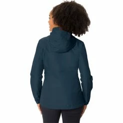 VAUDE Elope Jacket Women dark sea -Deals Rain jackets Women Store vaude elope jacket women dark sea 4