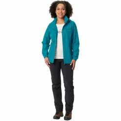 VAUDE Escape Light Jacket Women arctic blue -Deals Rain jackets Women Store vaude escape light jacket women arctic blue 5