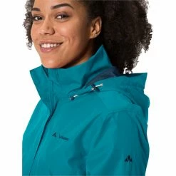 VAUDE Escape Light Jacket Women arctic blue -Deals Rain jackets Women Store vaude escape light jacket women arctic blue 6