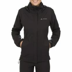 VAUDE Escape Light Jacket Women black 10 VAUDE Escape Light Jacket Women black -Deals Rain jackets Women Store vaude escape light jacket women black 3