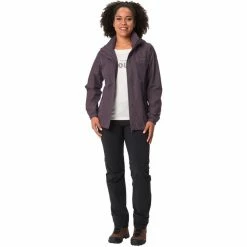 VAUDE Escape Light Jacket Women blackberry 12 VAUDE Escape Light Jacket Women blackberry -Deals Rain jackets Women Store vaude escape light jacket women blackberry 5