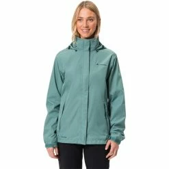 VAUDE Escape Light Jacket Women dusty moss 10 VAUDE Escape Light Jacket Women dusty moss -Deals Rain jackets Women Store vaude escape light jacket women dusty moss 3
