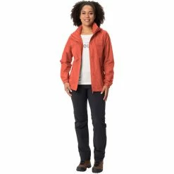 VAUDE Escape Light Jacket Women hotchili/hokkaido -Deals Rain jackets Women Store vaude escape light jacket women hotchili hokkaido 5