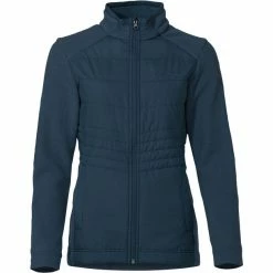 VAUDE Idris III 3in1 Parka Women dark sea -Deals Rain jackets Women Store vaude idris iii 3in1 parka women dark sea 4