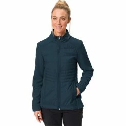 VAUDE Idris III 3in1 Parka Women dark sea -Deals Rain jackets Women Store vaude idris iii 3in1 parka women dark sea 6