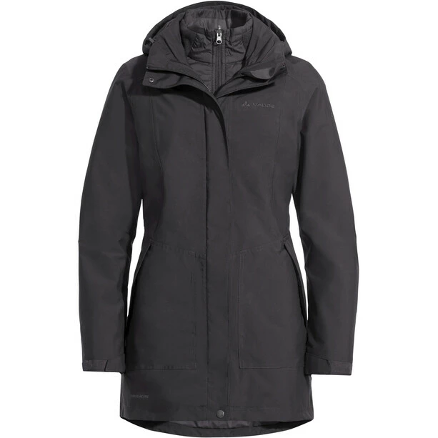 VAUDE Idris III 3in1 Parka Women phantom black 3 VAUDE Idris III 3in1 Parka Women phantom black