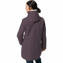 VAUDE Manukau II Parka Women blackberry -Deals Rain jackets Women Store vaude manukau ii parka women blackberry 4