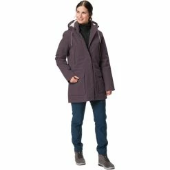 VAUDE Manukau II Parka Women blackberry -Deals Rain jackets Women Store vaude manukau ii parka women blackberry 5
