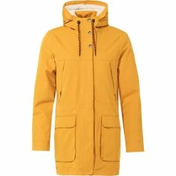 VAUDE Manukau II Parka Women burnt yellow