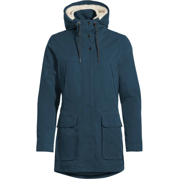 VAUDE Manukau II Parka Women dark sea 3 VAUDE Manukau II Parka Women dark sea