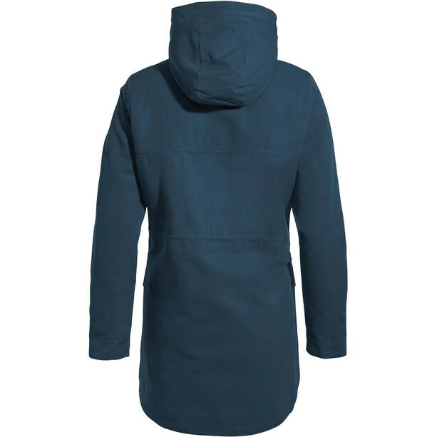 VAUDE Manukau II Parka Women dark sea 4 VAUDE Manukau II Parka Women dark sea - Image 2
