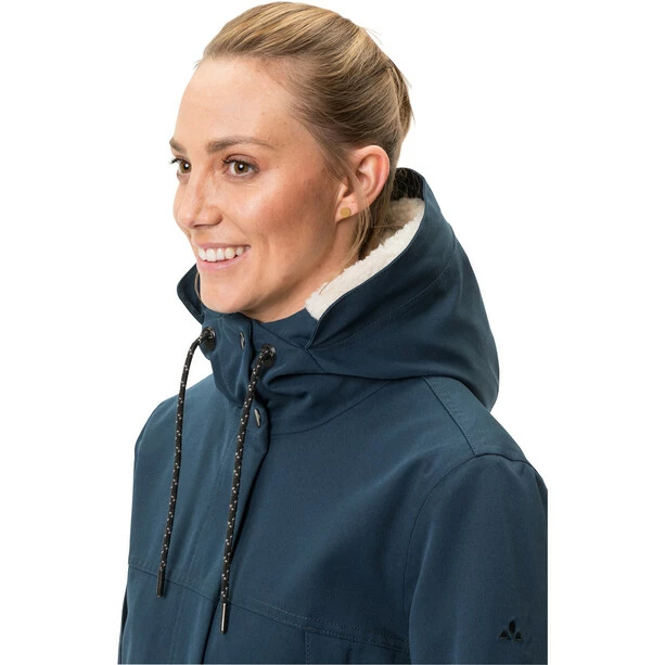 VAUDE Manukau II Parka Women dark sea 7 VAUDE Manukau II Parka Women dark sea - Image 5