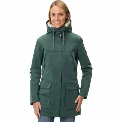 VAUDE Manukau II Parka Women dusty forest -Deals Rain jackets Women Store vaude manukau ii parka women dusty forest 3