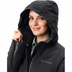VAUDE Mineo III Coat Women black -Deals Rain jackets Women Store vaude mineo iii coat women black 5