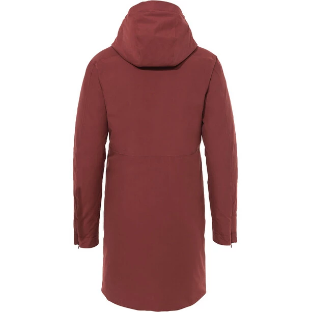 VAUDE Mineo III Coat Women dark cherry 4 VAUDE Mineo III Coat Women dark cherry - Image 2