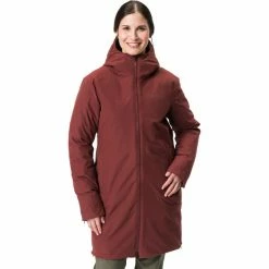 VAUDE Mineo III Coat Women dark cherry 10 VAUDE Mineo III Coat Women dark cherry -Deals Rain jackets Women Store vaude mineo iii coat women dark cherry 3