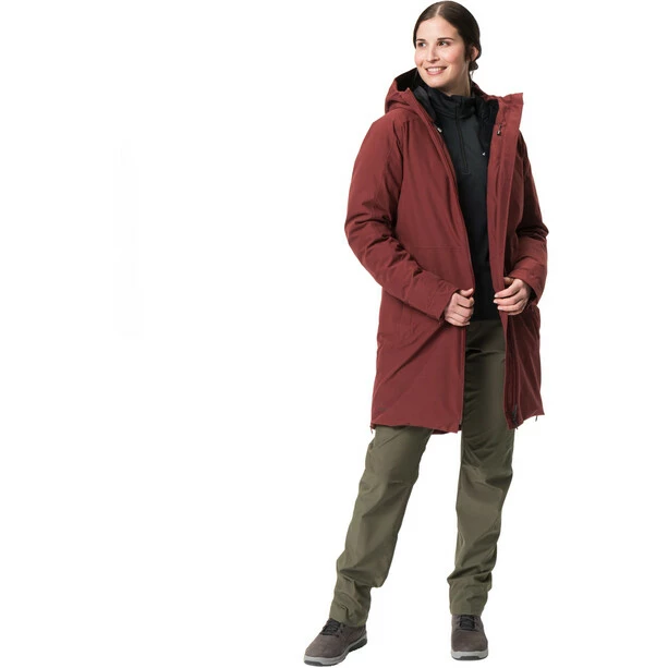 VAUDE Mineo III Coat Women dark cherry 7 VAUDE Mineo III Coat Women dark cherry - Image 5