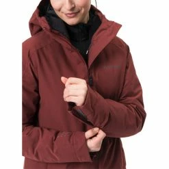 VAUDE Mineo III Coat Women dark cherry 13 VAUDE Mineo III Coat Women dark cherry -Deals Rain jackets Women Store vaude mineo iii coat women dark cherry 6