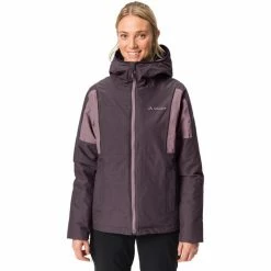 VAUDE Neyland Padded Jacket Women blackberry -Deals Rain jackets Women Store vaude neyland padded jacket women blackberry 3