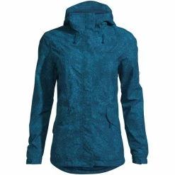 VAUDE Rosemoor AOP Jacket Women kingfisher