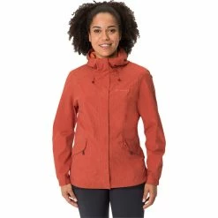 VAUDE Rosemoor Jacket Women hotchili 10 VAUDE Rosemoor Jacket Women hotchili -Deals Rain jackets Women Store vaude rosemoor jacket women hotchili 3