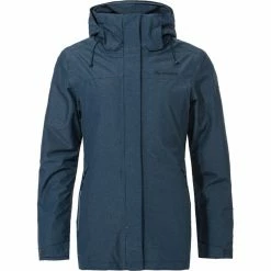 VAUDE Skomer II 3in1 Jacket Women dark sea