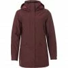 VAUDE Skomer Wool Parka Women dark oak -Deals Rain jackets Women Store vaude skomer wool parka women dark oak 1