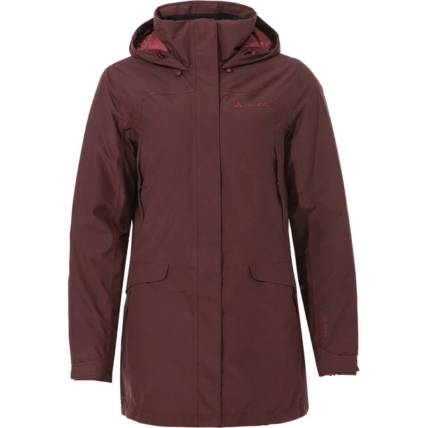 VAUDE Skomer Wool Parka Women dark oak 3 VAUDE Skomer Wool Parka Women dark oak