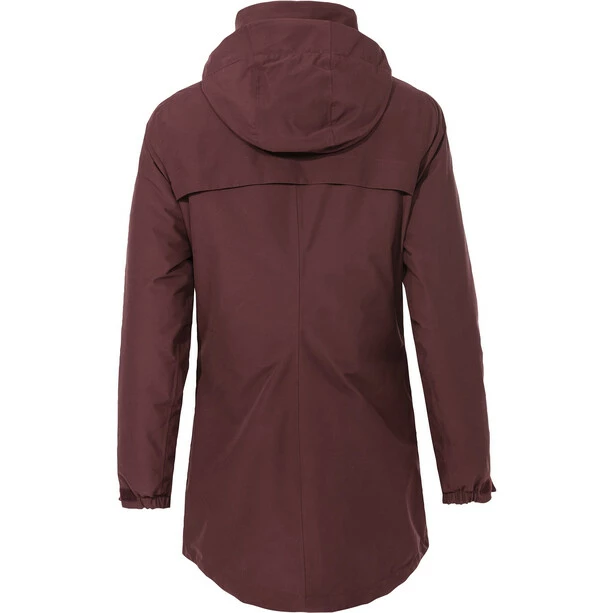 VAUDE Skomer Wool Parka Women dark oak 4 VAUDE Skomer Wool Parka Women dark oak - Image 2