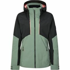 Ziener Tilfa Ski Jacket Women green mud